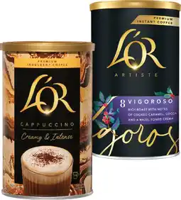 IGA L’OR Premium Instant Coffee 95g or Mixers 210-250g Selected Varieties offer