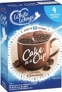 IGA White Wings Cake in a Cup 4 Pack Selected Varieties offer