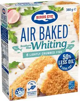 IGA Birds Eye Air Baked Crumbed Fish 250-380g Selected Varieties offer