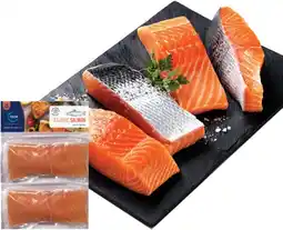 IGA Global Seafoods Salmon Skin On Portions Twin Pack 250g offer