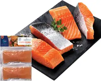 IGA Global Seafoods Salmon Skin On Portions Twin Pack 250g offer