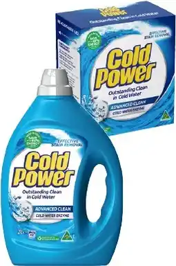 IGA Cold Power Laundry Powder 2kg, Liquid 2 Litre or Capsules 26 Pack Selected Varieties offer