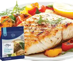 IGA Global Seafoods Skin On Barramundi Portions 500g offer