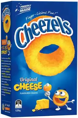 IGA Cheezels Box 110‑125g Selected Varieties offer