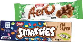 IGA Nestlé Medium Bars 35‑50g or Smarties 50g Selected Varieties offer