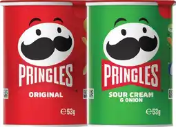 IGA Pringles Chips 53g Selected Varieties offer