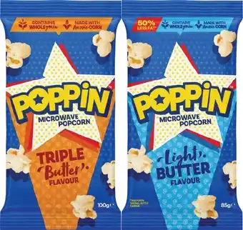 IGA Poppin Microwave Popcorn 85‑100g Selected Varieties offer