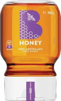 IGA B Honey 100% Australian Pure Honey 300g offer