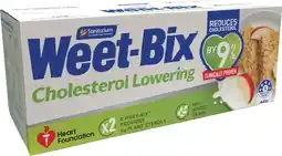 IGA Sanitarium Weet‑Bix Cholesterol Lowering 440g offer