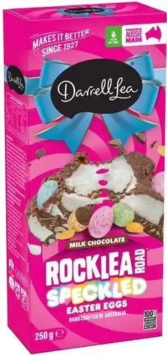 IGA Darrell Lea Rocklea Road Speckled Easter Eggs 250g offer