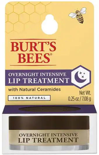 Burts bees overnight intensive lip treatment blister 7.08g