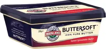 IGA Mainland Buttersoft Salted Spreadable Butter 250g offer