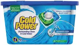 IGA Cold Power Laundry Capsules 18 Pack offer