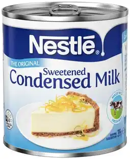 IGA Nestlé Sweetened Condensed Milk 395‑410g Selected Varieties offer