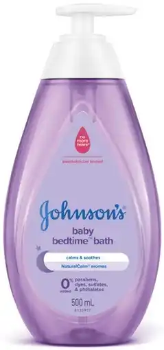 IGA Johnson's Baby Bath, Shampoo, Lotion or Oil 500mL Selected Varieties offer