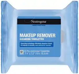 IGA Neutrogena Makeup Remover Cleansing Towelettes 25 Pack Selected Varieties offer