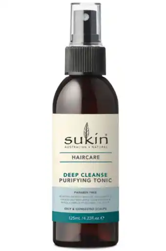 Chemist Warehouse Sukin deep cleanse purifying tonic 125ml spray offer