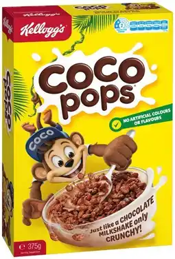 IGA Kellogg’s Coco Pops Cereal 375g offer