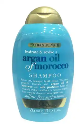 Ogx extra strength hydrate + revive argan oil of morocco shampoo 385ml