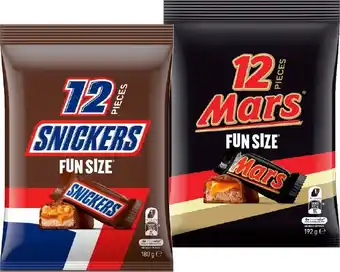 IGA Mars, M&M’s or Skittles Fun Size 132-192g Selected Varieties offer