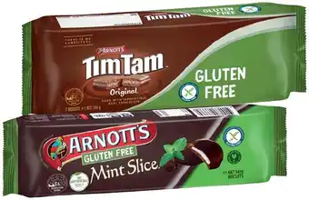 IGA Arnott's Gluten Free or 50% Less Sugar Crackers or Biscuits 110‑232g Selected Varieties offer