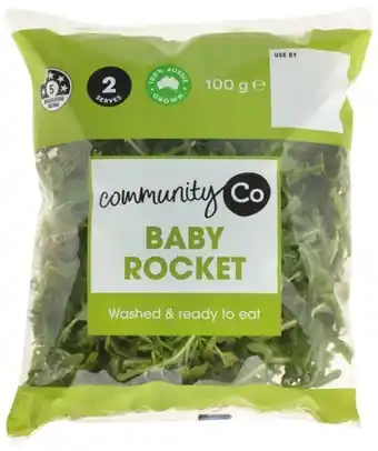 IGA Community Co Baby Rocket 100g offer