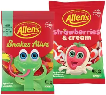 IGA Allen’s Medium Bag 140‑200g Selected Varieties offer