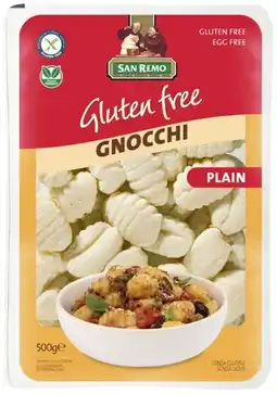 IGA San Remo Gluten Free Gnocchi 500g offer