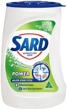 IGA Sard Stain Remover Powder 900g‑1kg Selected Varieties offer