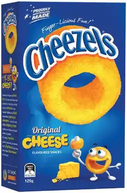 IGA Cheezels Box 110‑125g Selected Varieties offer