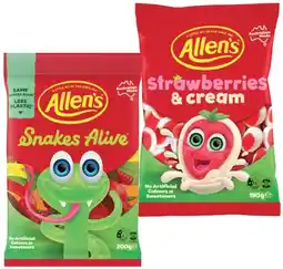 IGA Allen’s Medium Bag 140‑200g Selected Varieties offer