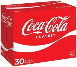 IGA Coca‑Cola 30x375mL Selected Varieties offer