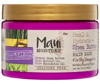 Chemist Warehouse Maui moisture shea butter hair mask 340g offer