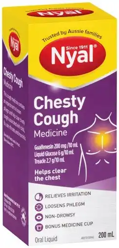 IGA Nyal Chesty Cough Medicine 200mL offer