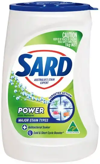 IGA Sard Stain Remover Powder 900g‑1kg Selected Varieties offer