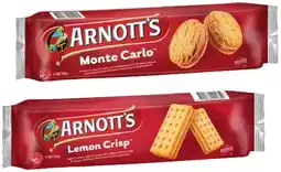 IGA Arnott's Cream Biscuits 200‑250g Selected Varieties offer