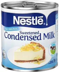 IGA Nestlé Sweetened Condensed Milk 395-410g Selected Varieties offer