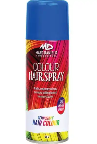 Marc daniels blue hair spray 85g