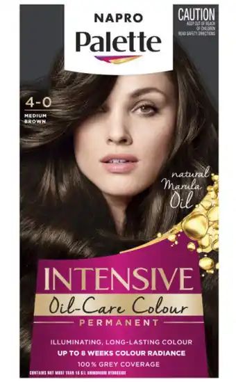 Napro palette 4-0 medium brown