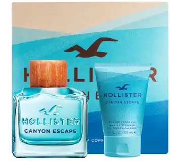 Chemist Warehouse Hollister canyon escape 50ml edt 2 piece set offer