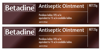 Chemist Warehouse Betadine antiseptic ointment 25g offer