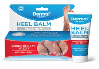 Dermal therapy heel balm platinum 125g