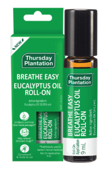 Chemist Warehouse Thursday plantation breathe easy eucalyptus oil roll on 9ml offer