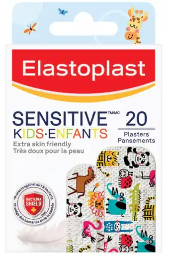 Chemist Warehouse Elastoplast sensitive kids animals 20 pack offer