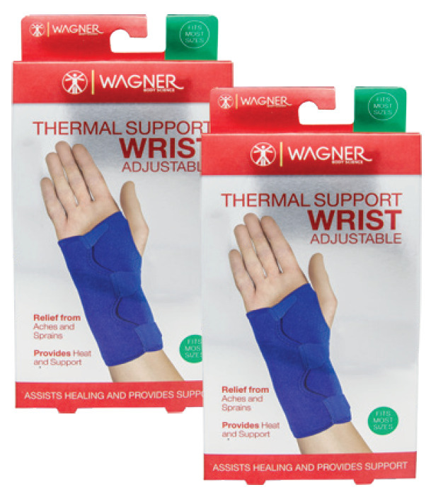 Wagner body science thermal support wrist adjustable offer at Chemist