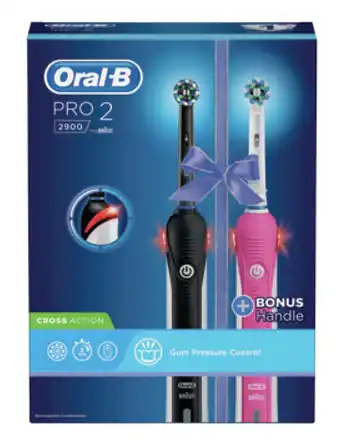 Chemist Warehouse Oral-b power brush pro 2 his & hers pack offer
