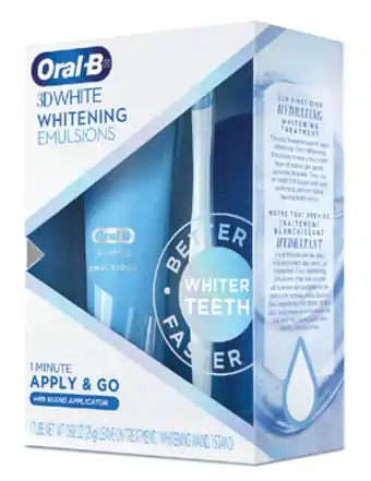 Oral-b 3d white whitening emulsions apply & go kit 25g