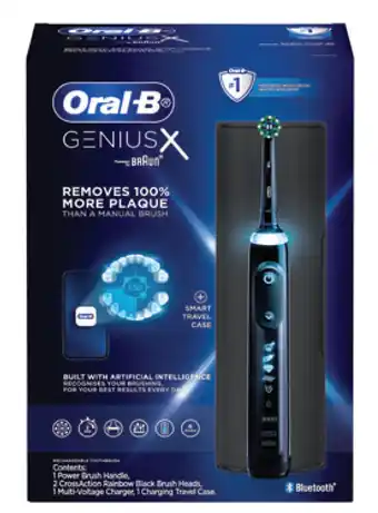 Chemist Warehouse Oral-b power brush genius series x black offer