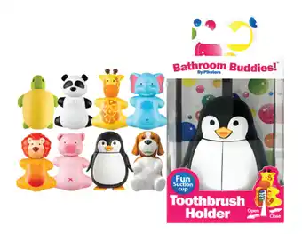 Chemist Warehouse Piksters bathroom buddies toothbrush holder - assorted animals available offer