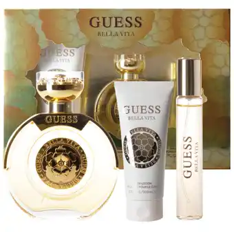 My Beauty Spot Guess bella vita 100ml edp 3 piece set offer
